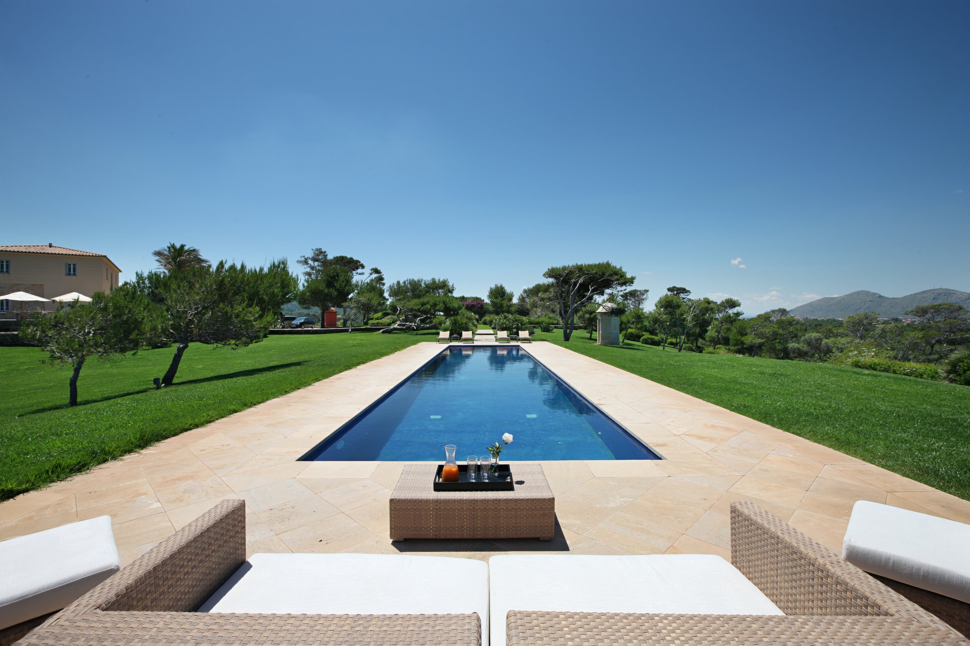 Pool terrace